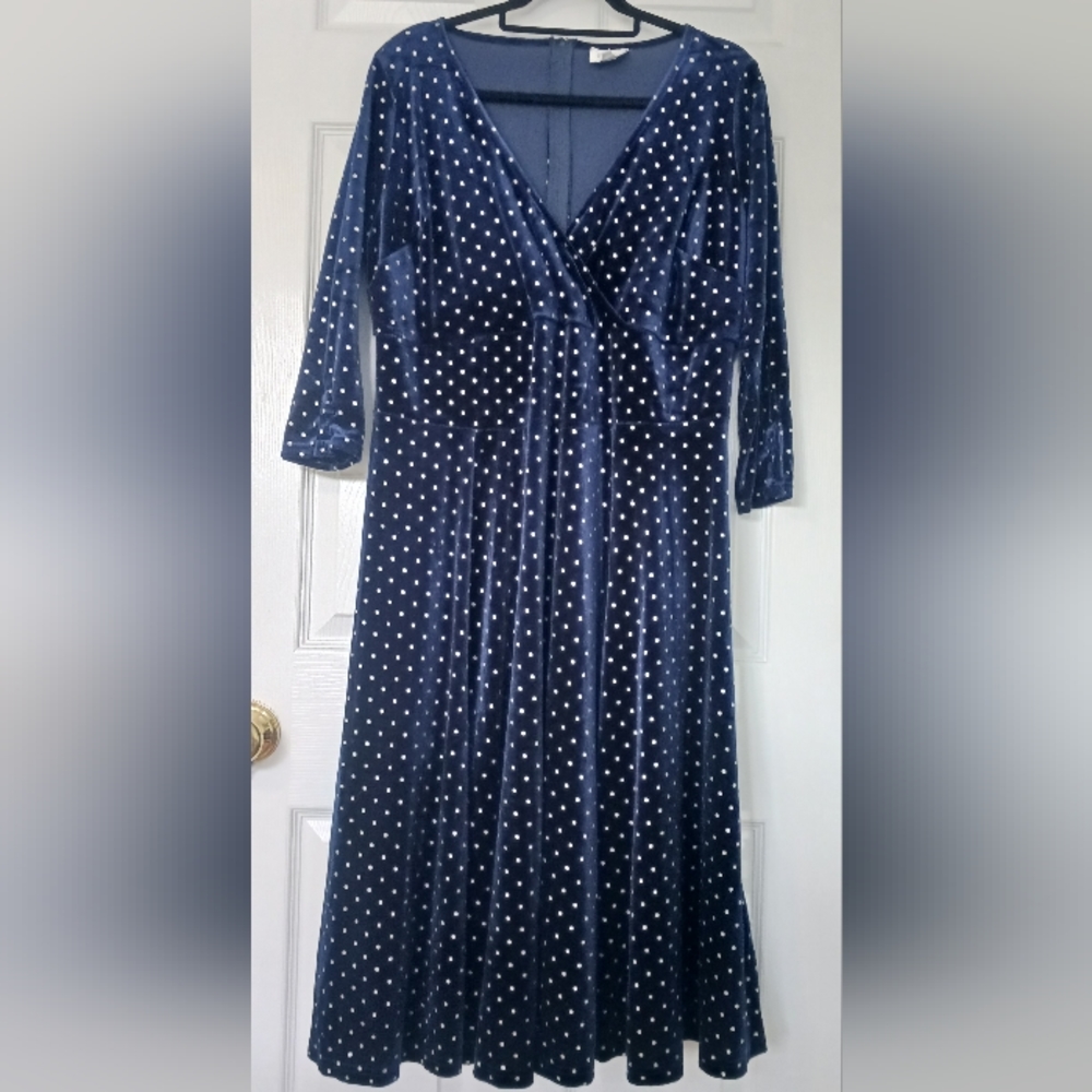 Unique Vintage 50s Style Swing Dress